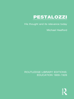 cover image of Pestalozzi